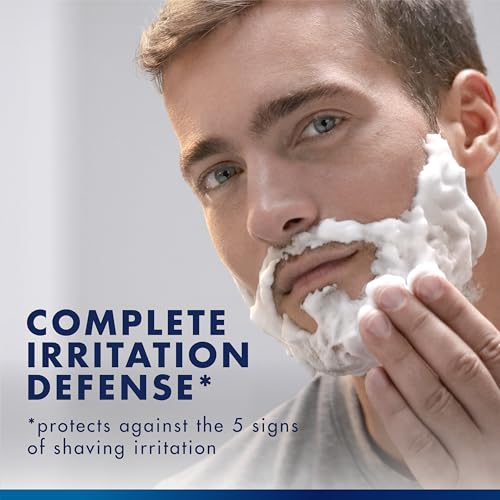Gillette Series 3X Action Shave Gel, Sensitive Twin Pack, 7 Oz (Pack of 2)