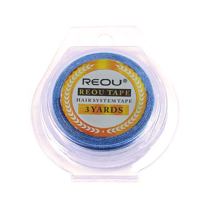 REOU Double-Sided Lace Front Wig Tape - 3 Yards, No Shine