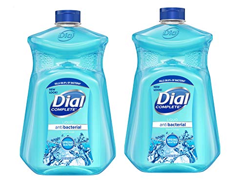 Liquid Hand Soap Refill, Dial Spring Water Hand Wash, 52 Fl Oz (Bundle of 2 Bottle)