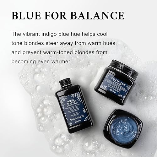 Davines Heart of Glass Silkening Shampoo for Blonde Hair