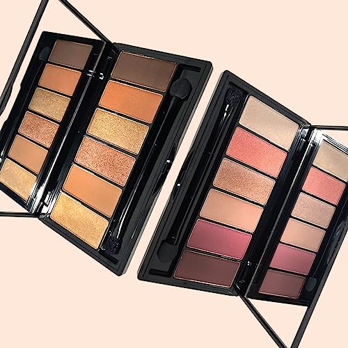 Sistar Eye Shadow Palette 6 Colors with Brush - Sun Kissed