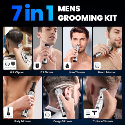 Ufree 7-in-1 Beard Trimmer for Men | 1-10mm Adjustable