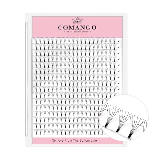 CoMango 320 Premade Eyelash Extensions - 6D/10D Russian Volume