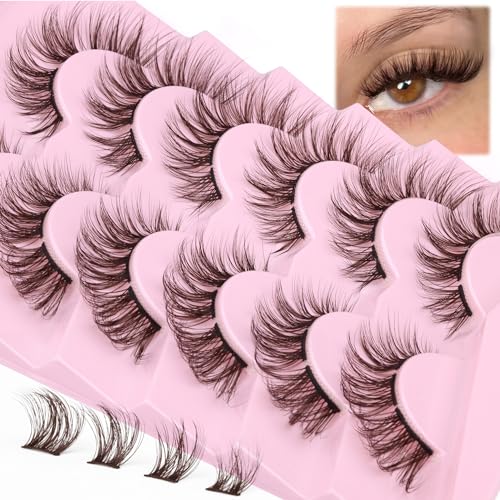 Brown Lash Clusters - DIY Eyelash Extensions Natural Look