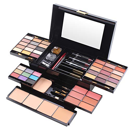 49 Colors Makeup Kit - Eyeshadow, Blusher, Lip Gloss & Powder