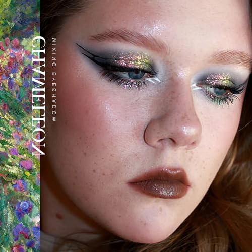 DE'LANCI Multichrome Holographic Eyeshadow - Iridescent Shimmer