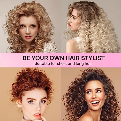 Lanzhire Heatless Curling Headband for Long Hair - No Heat Sleep-In Curler