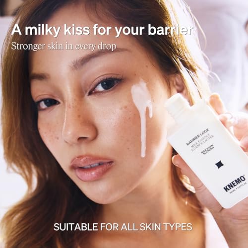 KNEMO Barrier Lock Rice PDRN Milk Essence - Hydrating Toner for Sensitive Skin