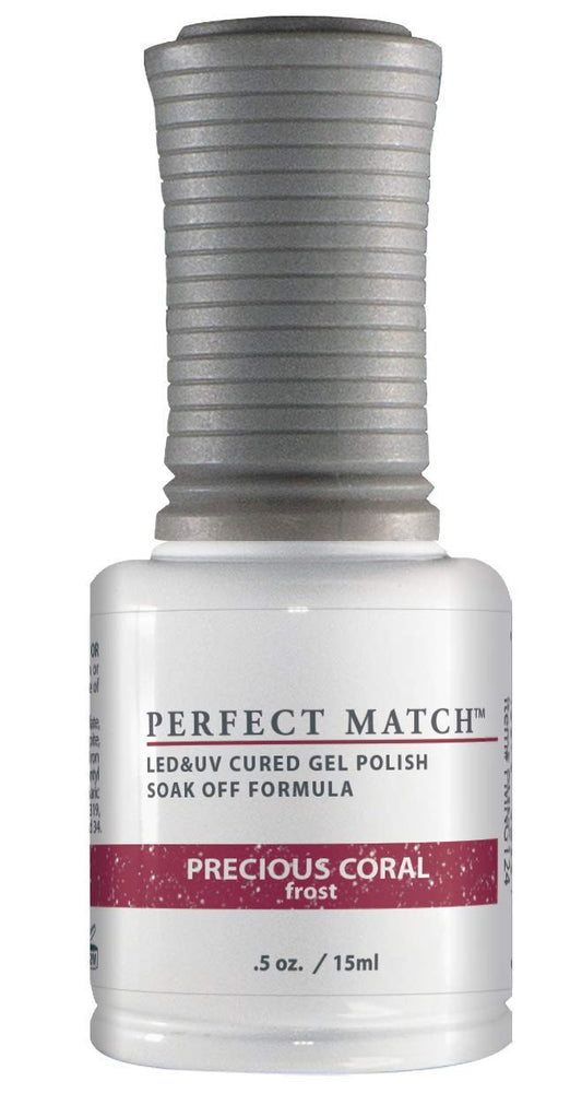 LECHAT Perfect Match Gel Polish, Precious Coral, 0.5 Fl Oz (PMS124)