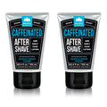 Pacific Shaving Company Caffeinated Aftershave, Men's Grooming Product - Antioxidant Daily Face Lotion + After Shave - Spearmint Post Shave Balm for Sensitive Skin (3.4 Fl Oz, 2 Pack)