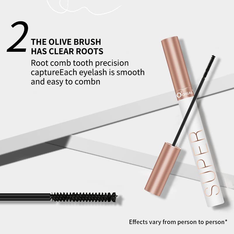 O'CHEAL Waterproof Lash Lengthening Mascara - Pack of 2