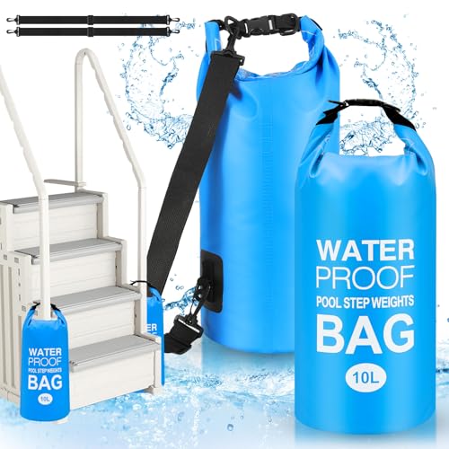 Pool Ladder Weights 2-Pack | 10L Sand Bags for Above Ground Pools