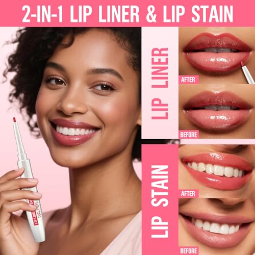 iMethod Dual-Ended Lip Liner Stain Peel Off Nude Pink