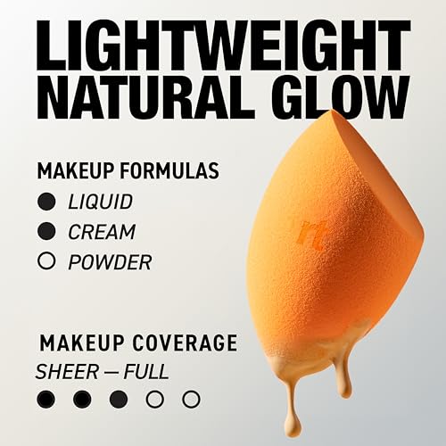 Real Techniques Miracle Complexion Sponge Set - 4 Pack for Flawless Makeup