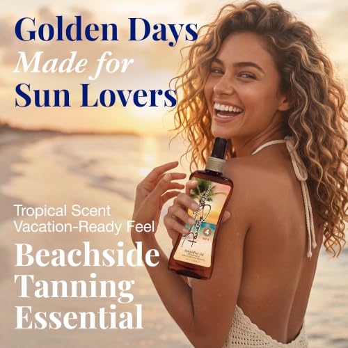 Panama Jack Tanning Oil SPF 4, 8 oz Pump Spray