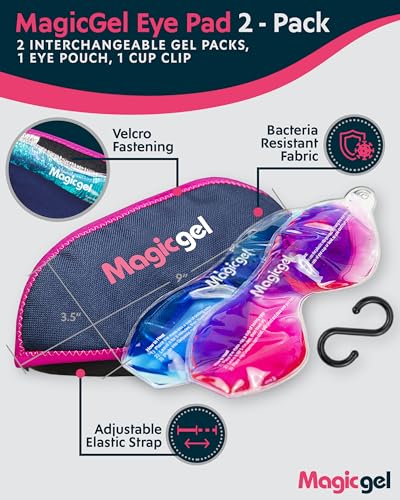 Magic Gel Eye Mask - Hot & Cold Therapy for Eyes