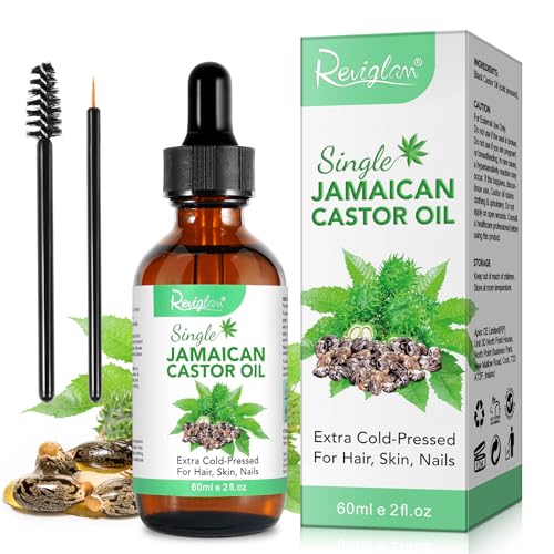 Organic Jamaican Black Castor Oil 60ml - Hair Growth & Massage