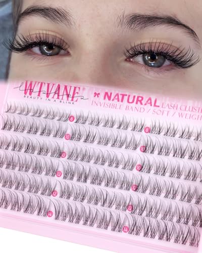 Natural Lash Clusters 8-14mm - Wispy Eyelash Extensions