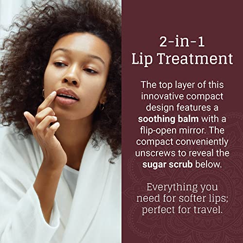 Avya 2-In-1 Lip Scrub & Balm with Marula & Mango