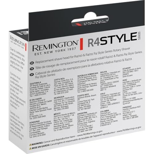 Remington Replacement Shaver Head Compatible with Remington R4 Style Series Rotary Shaver