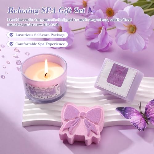 9-Piece Self-Care Gift Set for Women with 40oz Tumbler