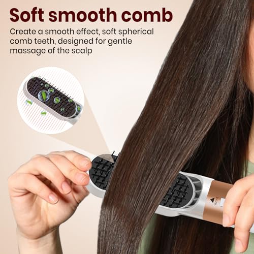 5-in-1 Hair Dryer Brush with Air Curler – Ionic Styling Tool