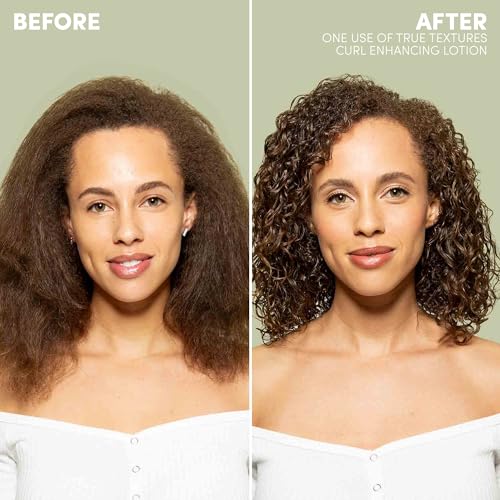 Mizani True Textures Curl Enhancing Lotion - Leave In Curl Cream for Curly Hair with Coconut Oil & Olive Oil, Frizz Control, Adds Hair Shine, No Drying Alcohols, Paraben-Free, (Pack of 2)
