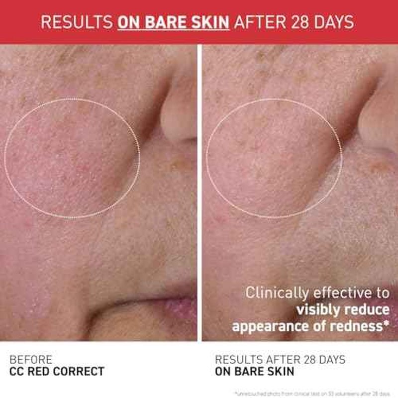 Erborian CC Red Color Correcting SPF 25 Green Pigment Cream, Neutralizes Redness, Calms Skin, Lightweight, Tone?Perfecting Primer, Korean Skincare