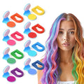 8 Colors Temporary Hair Chalk - Washable Hair Dye Set