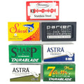 Double Edge Razor Blade/Safety Razor Blade Variety Pack 100 Blades for All Standard Double Edge Safety Razors