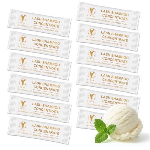 ACTROL 12-Pack Ice Cream Lash Shampoo Concentrate for Extensions