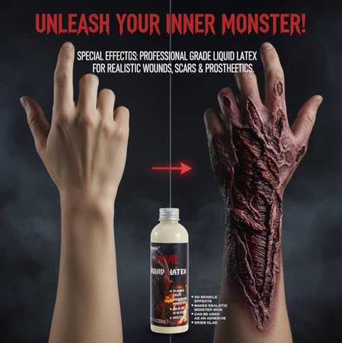 Liquid Latex SFX Makeup 30ml – Professional Special Effects