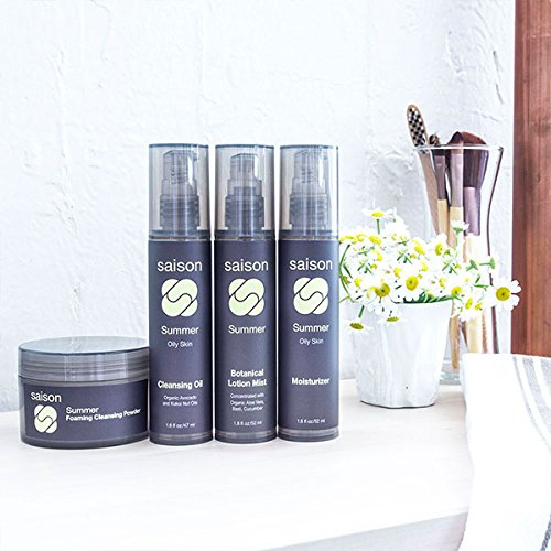Saison¢ç Spring Cleansing Oil | Organic, Natural, Vegan & Cruelty Free Beauty | Good for Normal Skin