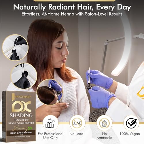 BROWSXPERT Professional Shading Touch-Up Kit - Natural Deep Dark Brown