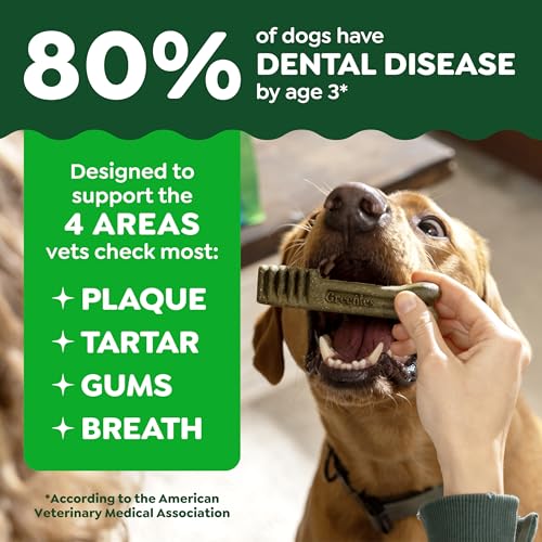 Greenies Dental Dog Treats Regular Size, 36 Count