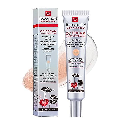 CC Cream Foundation with SPF 25 – Hydrating Concealer & Primer