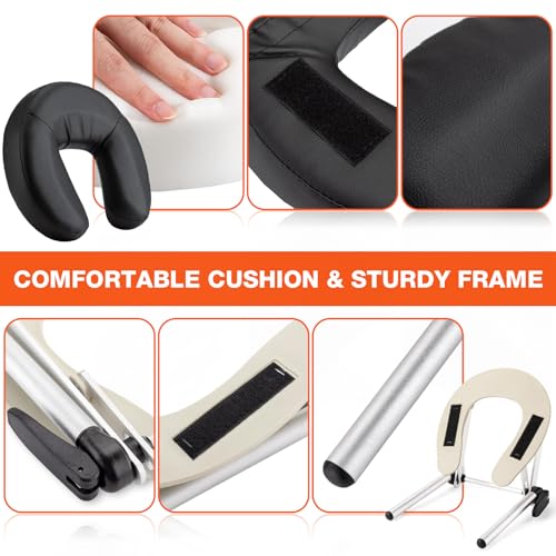 Udefineit Adjustable Massage Table Face Cradle & Pillow