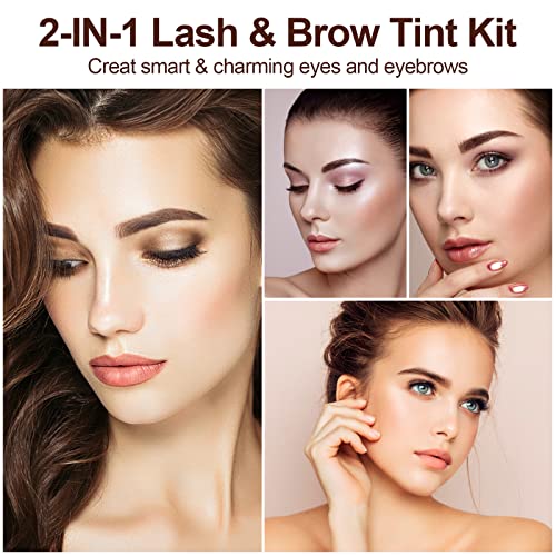 Eyelash & Eyebrow Color Kit 2-In-1 Lash Brow Dye