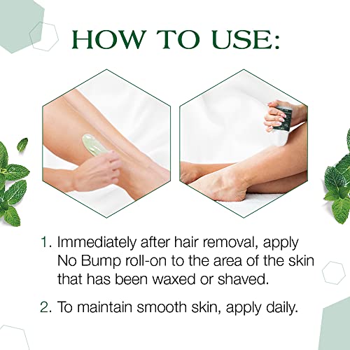 GIGI No Bump Roll-On - Ingrown Hair & Razor Bumps Remover for Sensitive Skin
