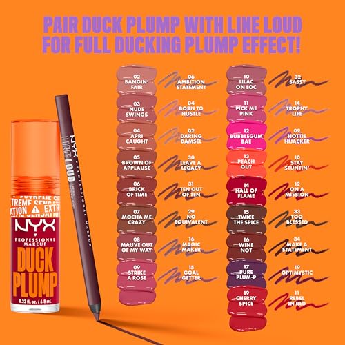 NYX Duck Plump Lip Gloss - Cherry Spice Plumping Lip Color