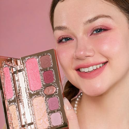 Flower Knows Strawberry Cupid Makeup Palette - 7 Shades