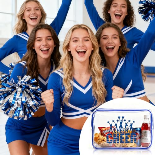 Cheer Team Goodie Bags 20Pc Blue 7x5 Waterproof
