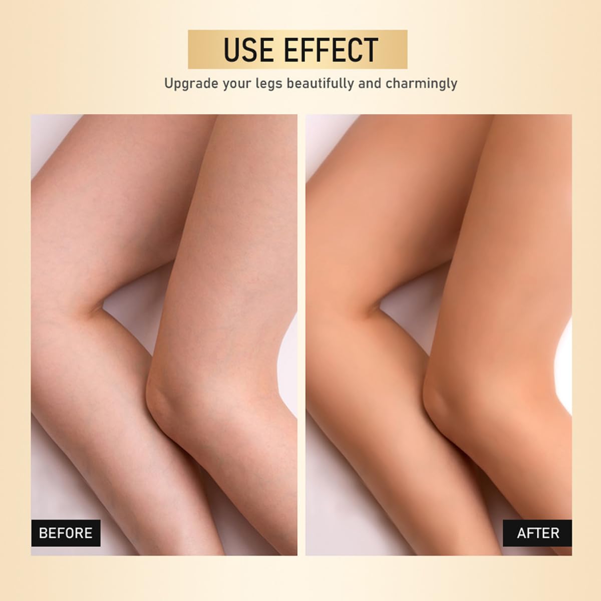 Leg Makeup Waterproof No Transfer,Lightweight Moisturizing Glow Cover Cream, Leg and Body Scar Cover up Makeup for Tattoo Cover Up 118Ml / 4 Fl Oz - (SZ01943) MEDIUM GLOW