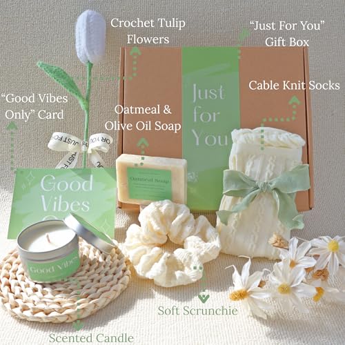Self Care Gifts for Women ? Best Friend Gift, Teen Girl Sister Gifts, Thinking of You, Get Well Soon Care Package, Spa Kit, Relaxation Gift Box, Feel Better Gift, Women¡¯s Pampering Gift