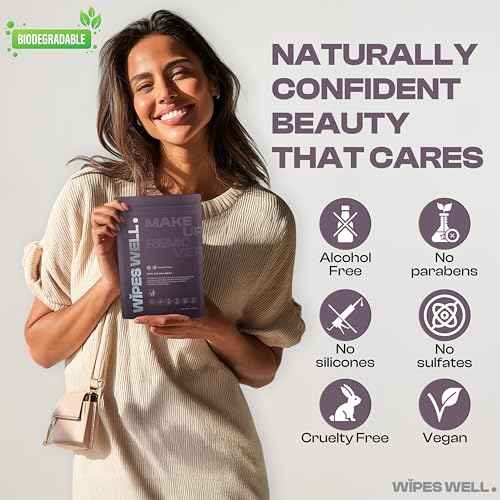 Makeup Remover Wipes with Aloe Vera & Avocado Oil | 21 Count | Facial wash | Individually Wrapped Face Wipes, Travel Size, Purse Essentials, Removes Waterproof, Make Up Remover, Unscented