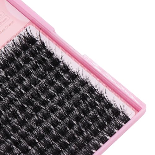 Sulv 144PC D Curl Wispy Lash Clusters - Reusable Eyelash Extensions