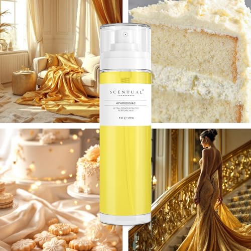 Scentual Fragrances Long Lasting Aphrodisiac Perfume Mist for Women - Vanilla Gourmand, Vegan & Cruelty-Free