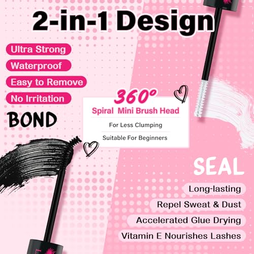 Lash Clusters Kit 280 Pcs - 30D+40D Individual Lashes
