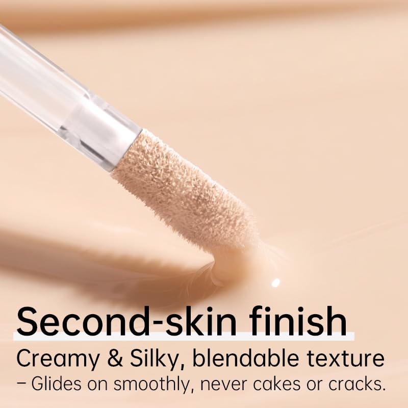 Catkin Full Coverage Liquid Concealer with Dual-Ended Applicator