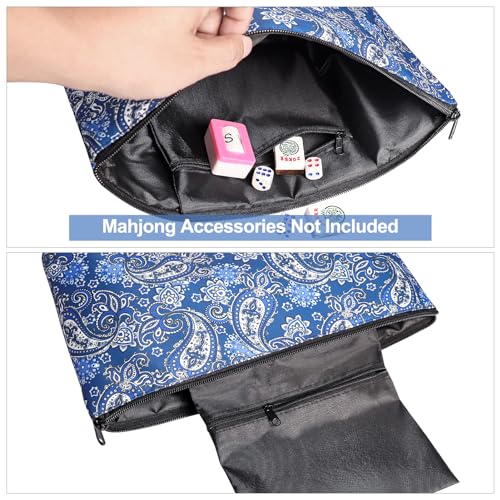 American Mahjong Tiles Bag - 13x7.8" Storage Case